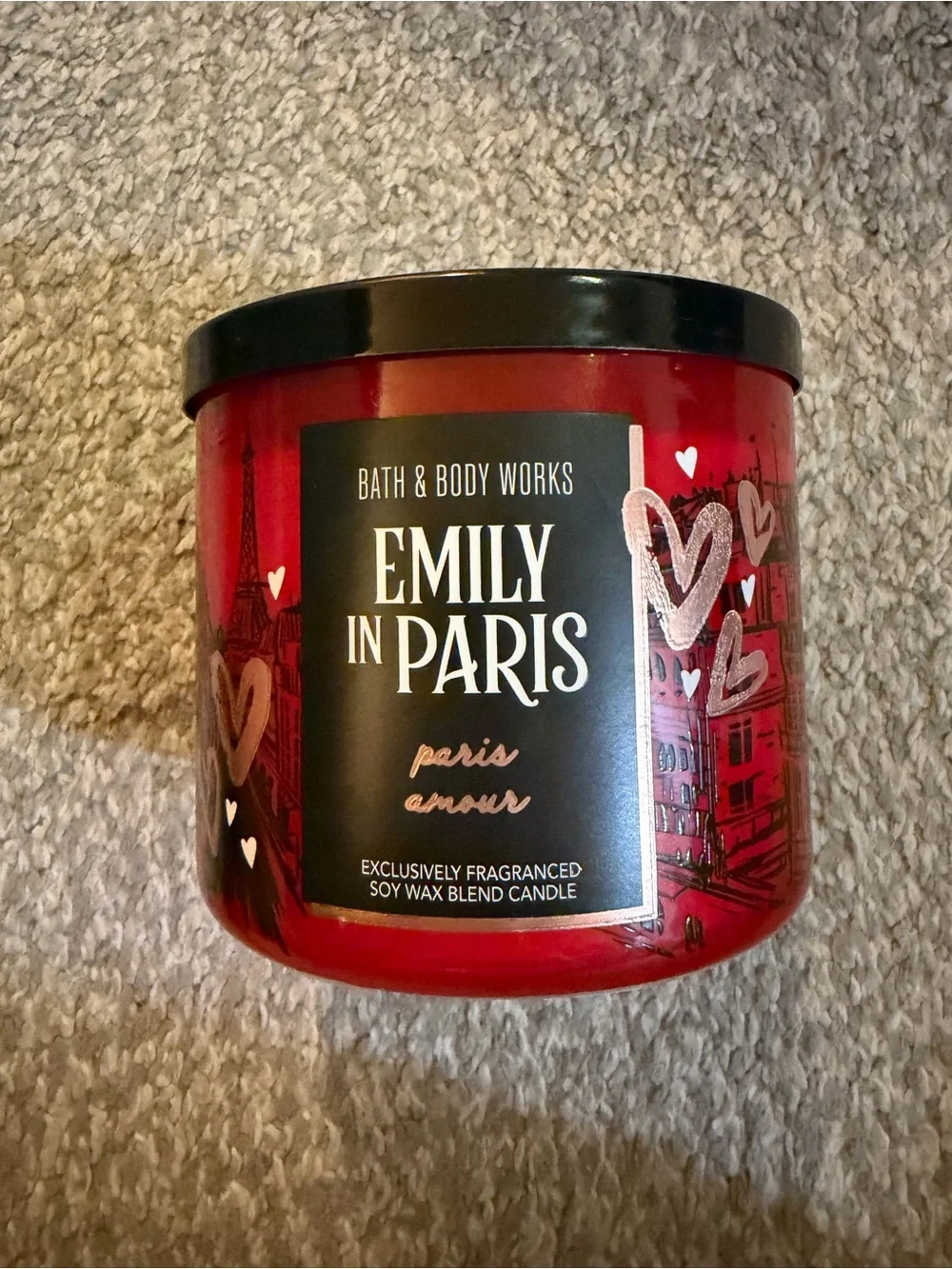 Bath & Body Works Emily in Paris Amour 3-Wick Candle